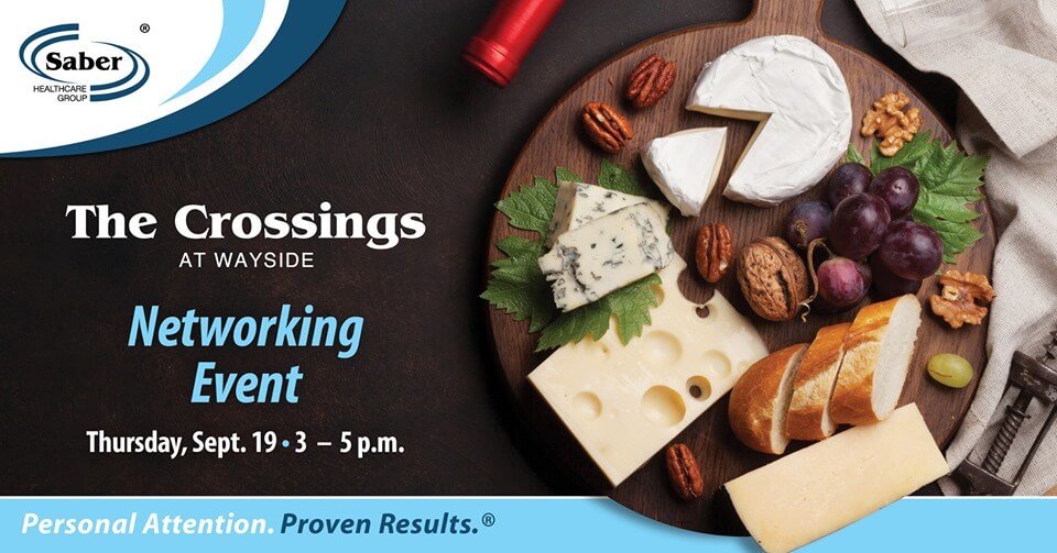 Wine, Cheese and Networking Event at The Crossings at Wayside
